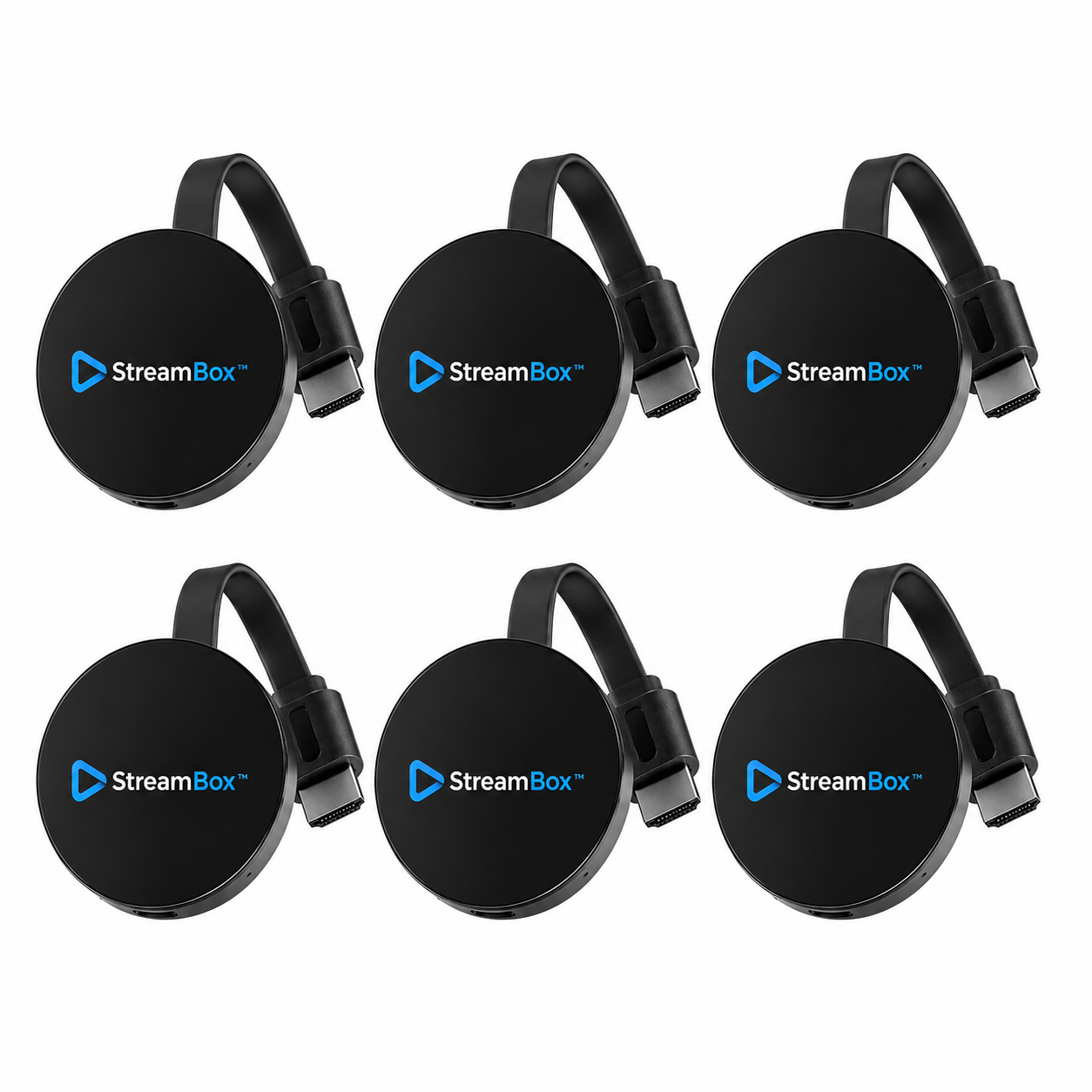 StreamBox™ Clé Multimédia Premium | Accédez instantanément à la TV, aux films et au sport en illimité !