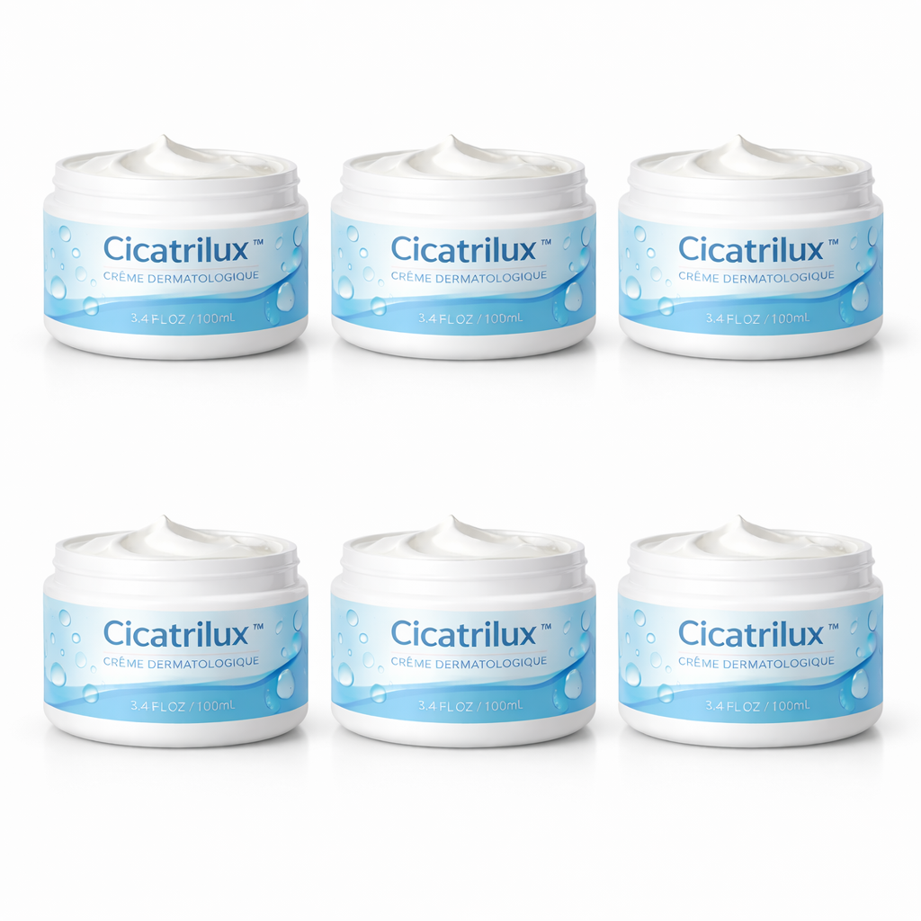 Cicatrilux™ Crème Dermatologique | Répare la peau, stoppe les démangeaisons et efface les rougeurs en 24 heures !