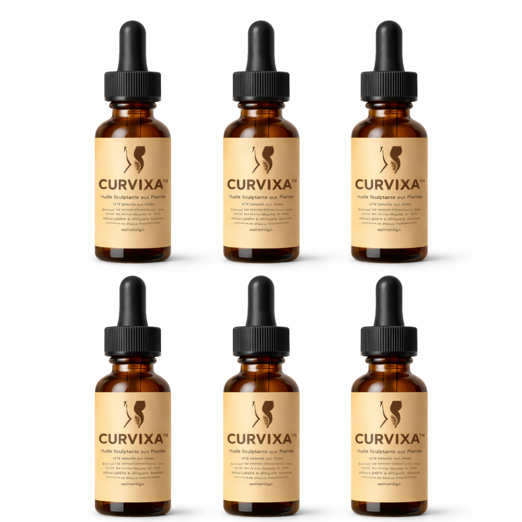 Curvixa™ Huile Sculptante aux Plantes | Donne des courbes pulpeuses dès 14 jours sans chirurgie!