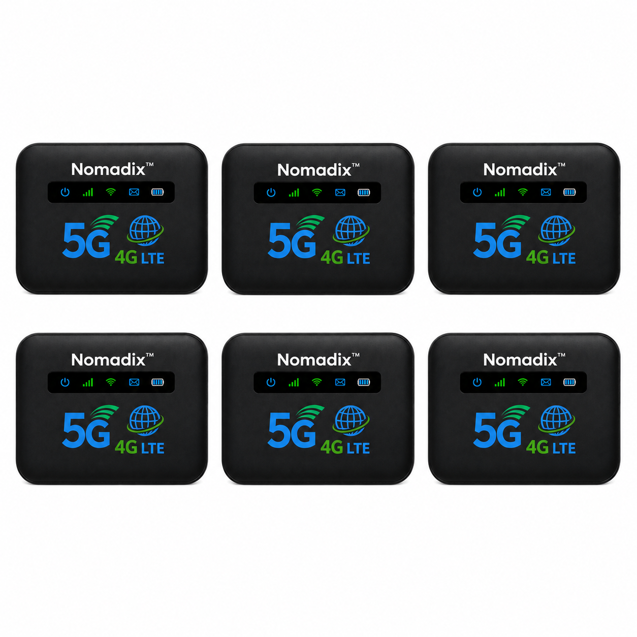 Nomadix™ Routeur WiFi Mondial | Internet 4G/5G dans 196 pays en 5 secondes chrono, sans surcoût !