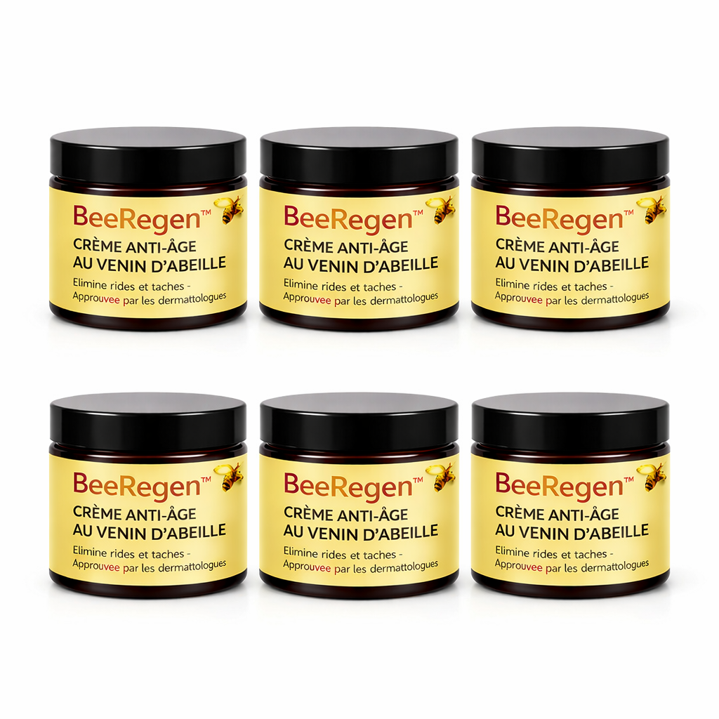BeeRegen™ Crème Anti-Âge au Venin d’Abeille | Élimine rides et taches en 3 minutes – approuvé par les dermatologues!