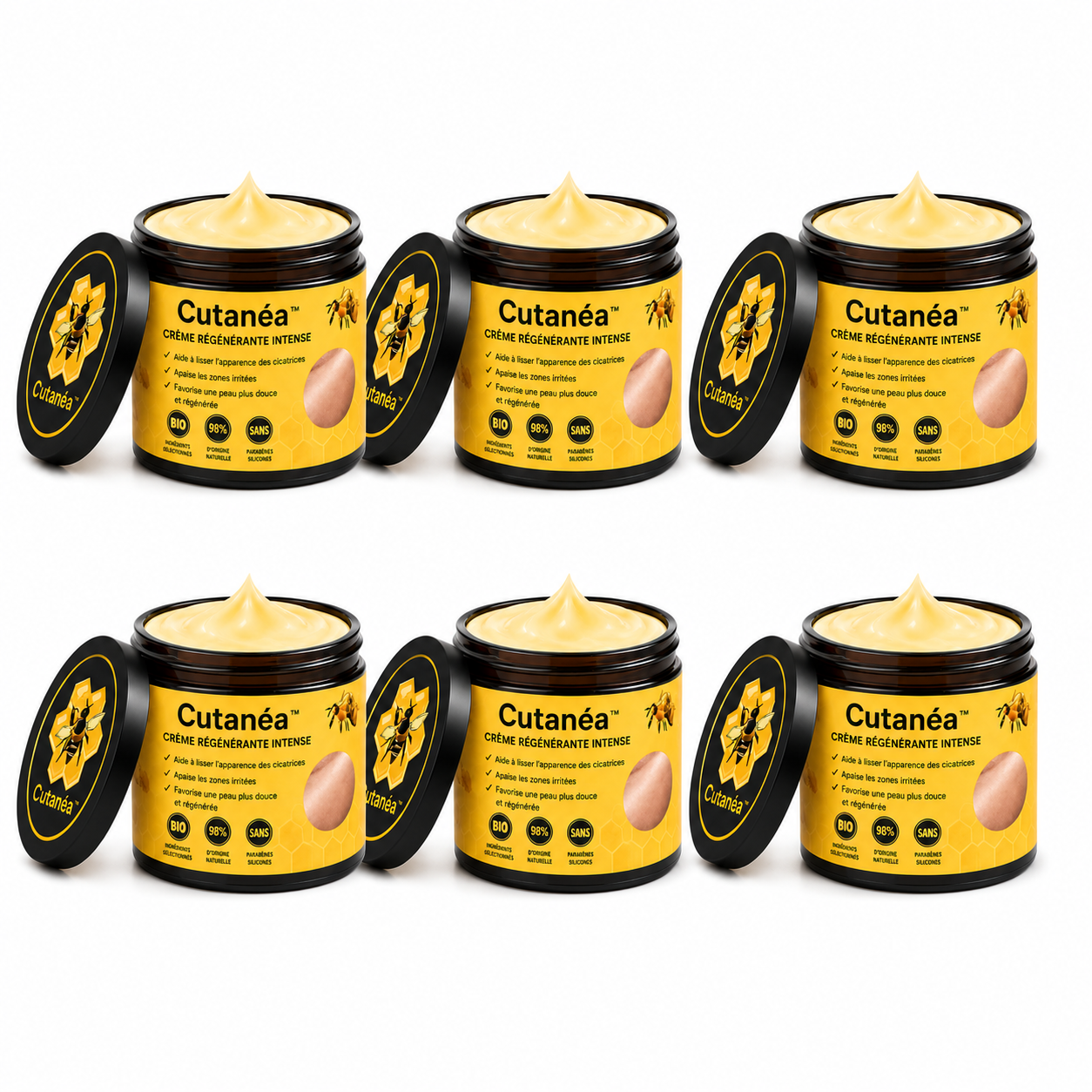Cutanéa™ Crème Régénérante Intense | Répare et raffermit votre peau en 10 minutes !