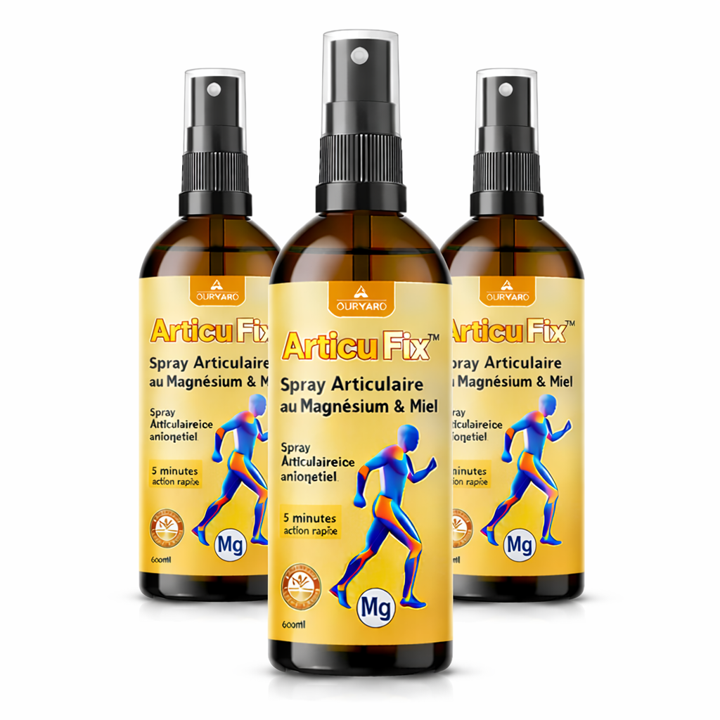 ArticuFix™ Spray Articulaire au Magnésium & Miel | Répare vos articulations et élimine la douleur en 10 minutes !