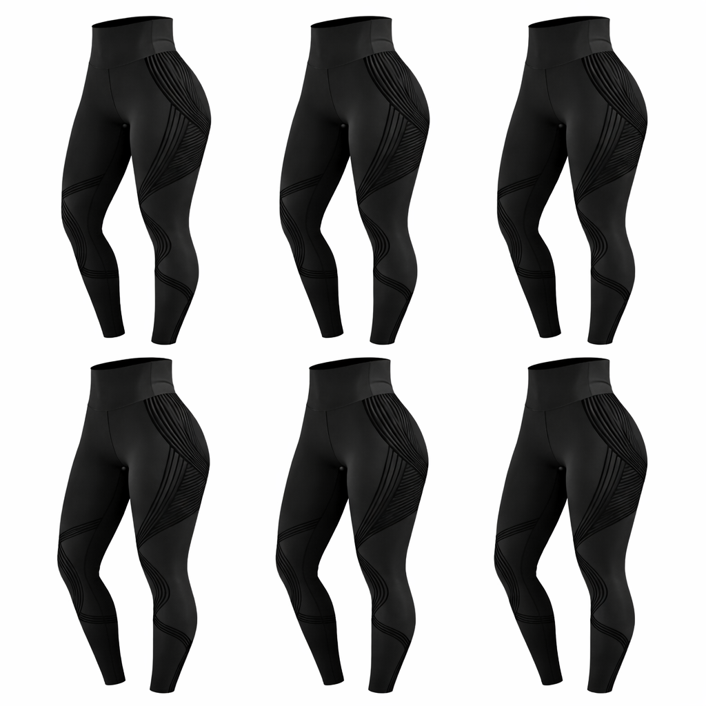SlimSculpt™ Legging Anti-Cellulite 3D | Éliminez la cellulite, tonifiez vos jambes et galbez vos fesses instantanément sans effort !