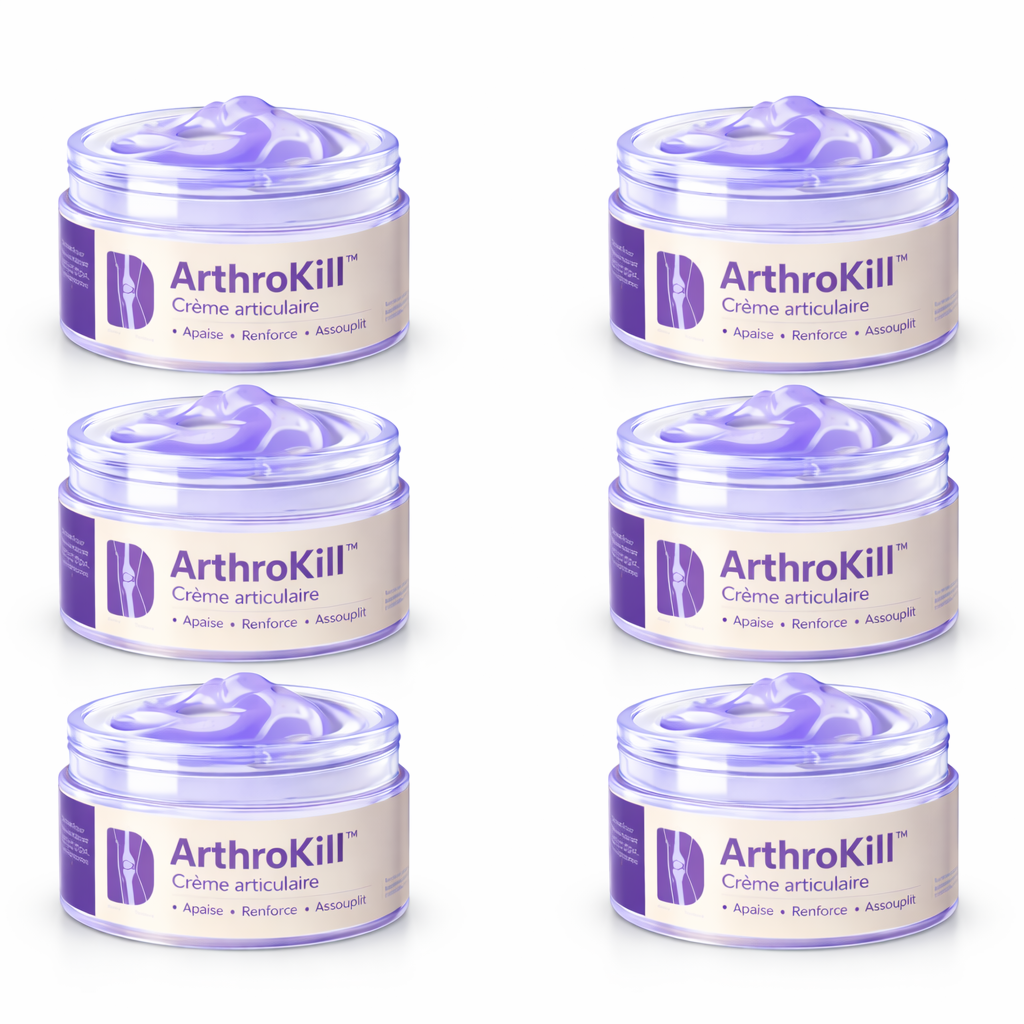 ArthroKill™ Crème articulaire | Élimine les douleurs articulaires jusqu'à 87 % en seulement 48 heures !