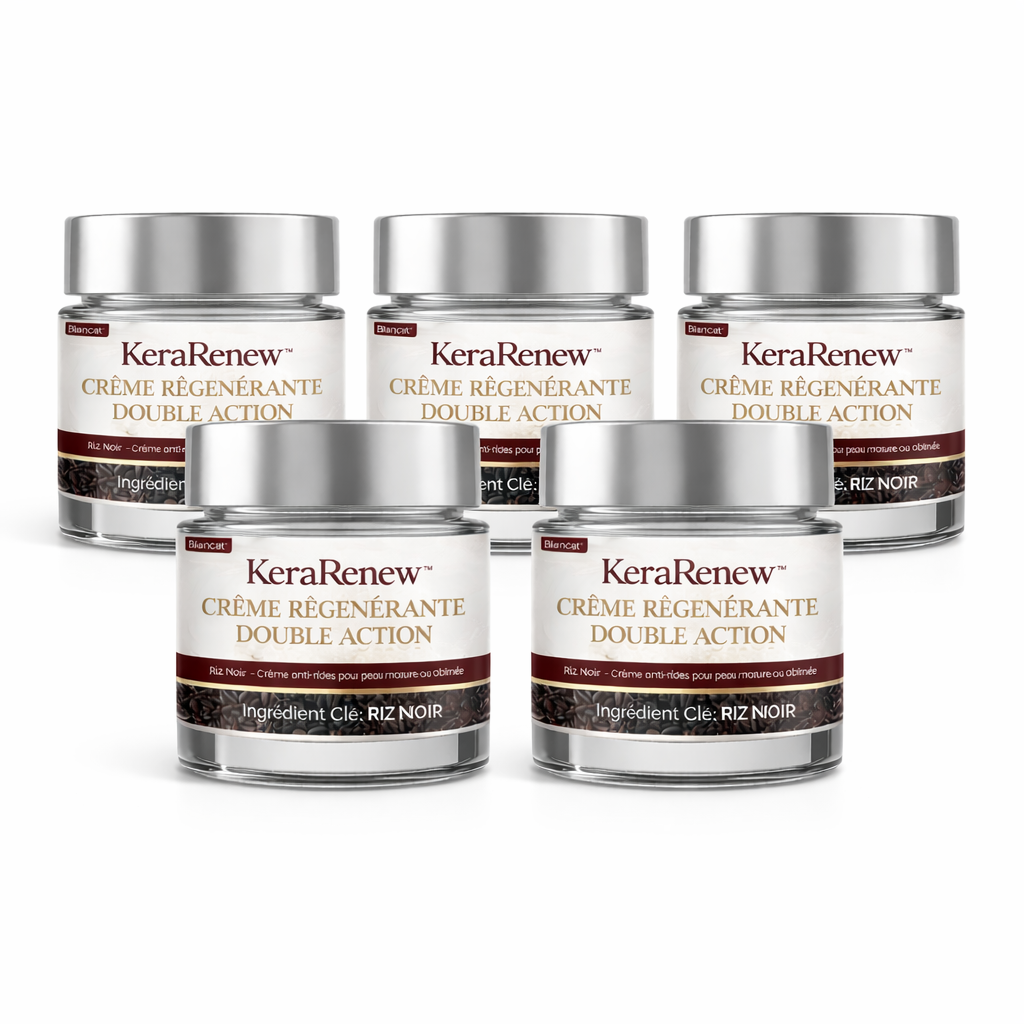 KeraRenew™ Crème Régénérante Double Action | Éliminez les rugosités et révélez une peau lisse et renouvelée en quelques jours !