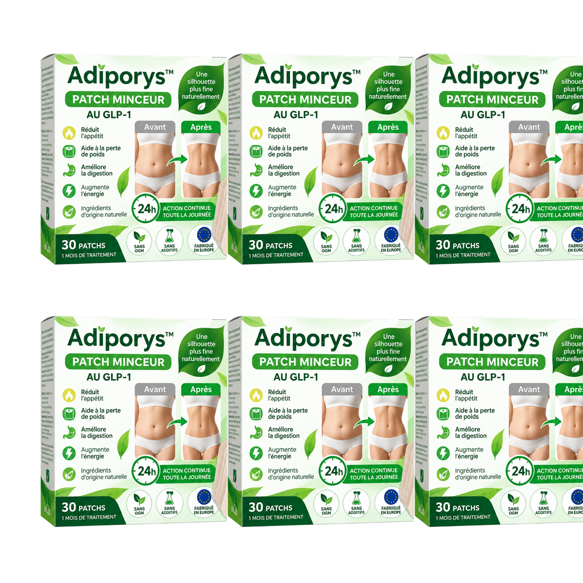 Adiporys™ Patch Minceur au GLP-1 | Perdez jusqu’à 4,3 kilos de graisse en 5 jours!