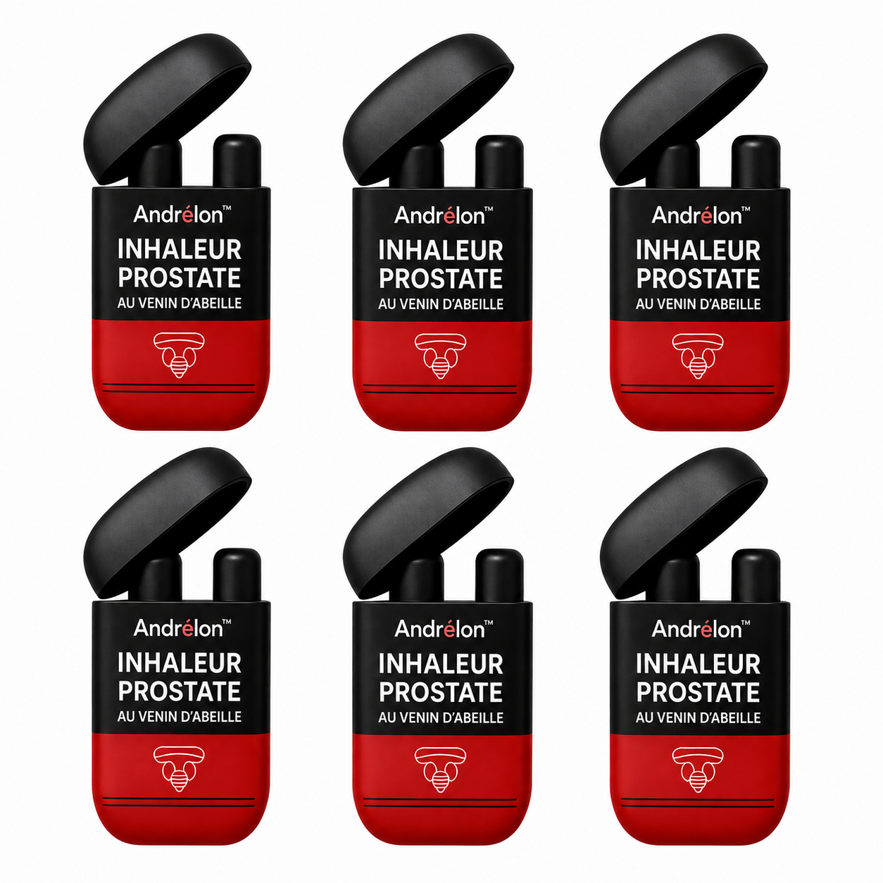 Andrélon™ Inhaleur Prostate au Venin d’Abeille | Déclenchez une érection massive en 3 minutes chrono !