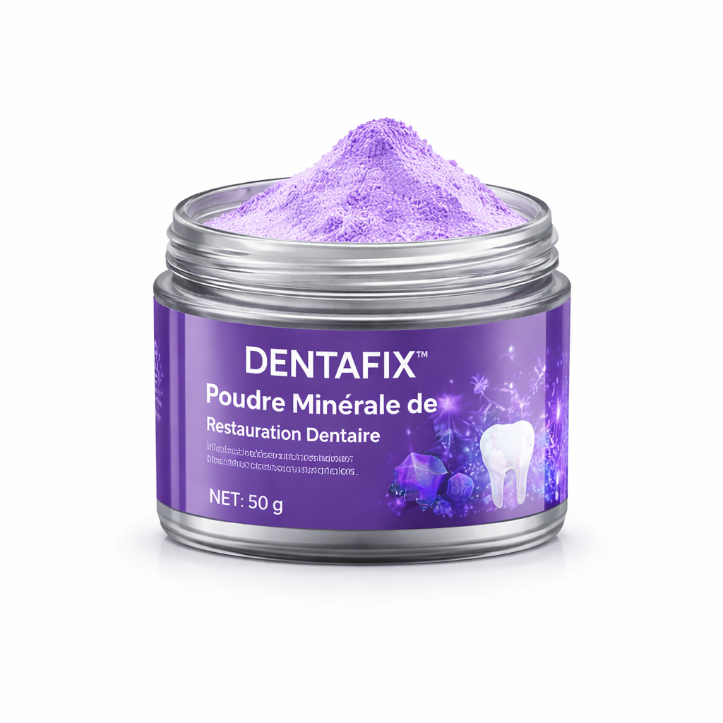 DENTAFIX™ Poudre Minérale de Restauration Dentaire | Réparez et renforcez vos dents en 3 minutes !