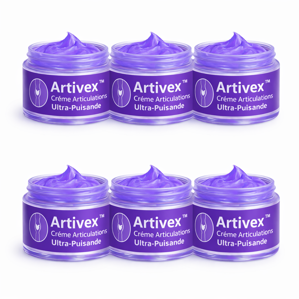 Crème articulaire Artivex™ | Élimine les douleurs articulaires jusqu'à 87 % en seulement 48 heures !