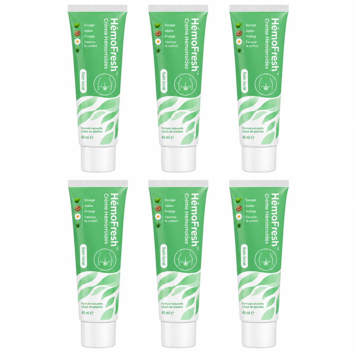 HémoFresh™ Crème Hémorroïdes | Traite 99 % des hémorroïdes dès la première application !