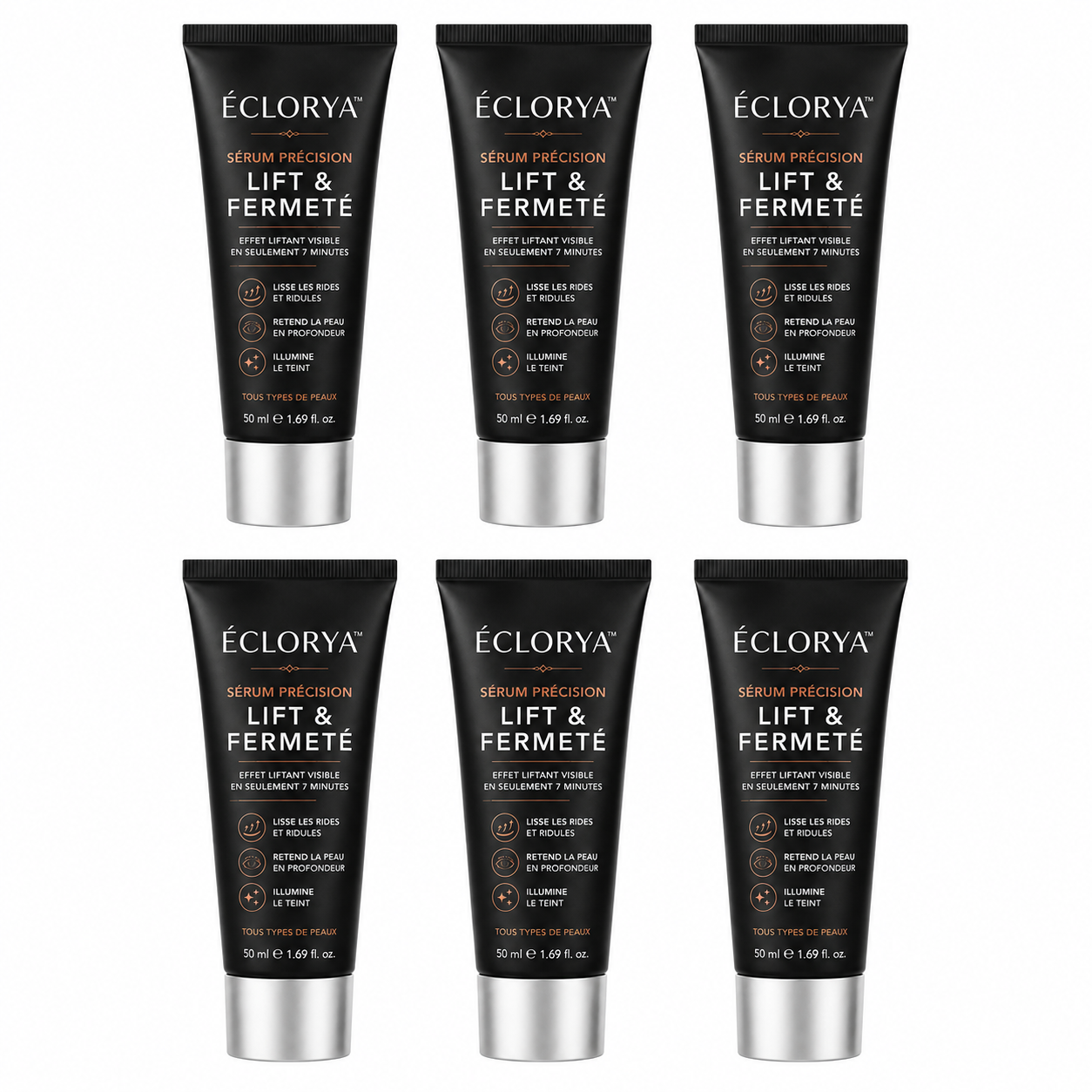 Éclorya™ Sérum Précision Lift & Fermeté | Efface vos rides et retend la peau en 7 minutes!