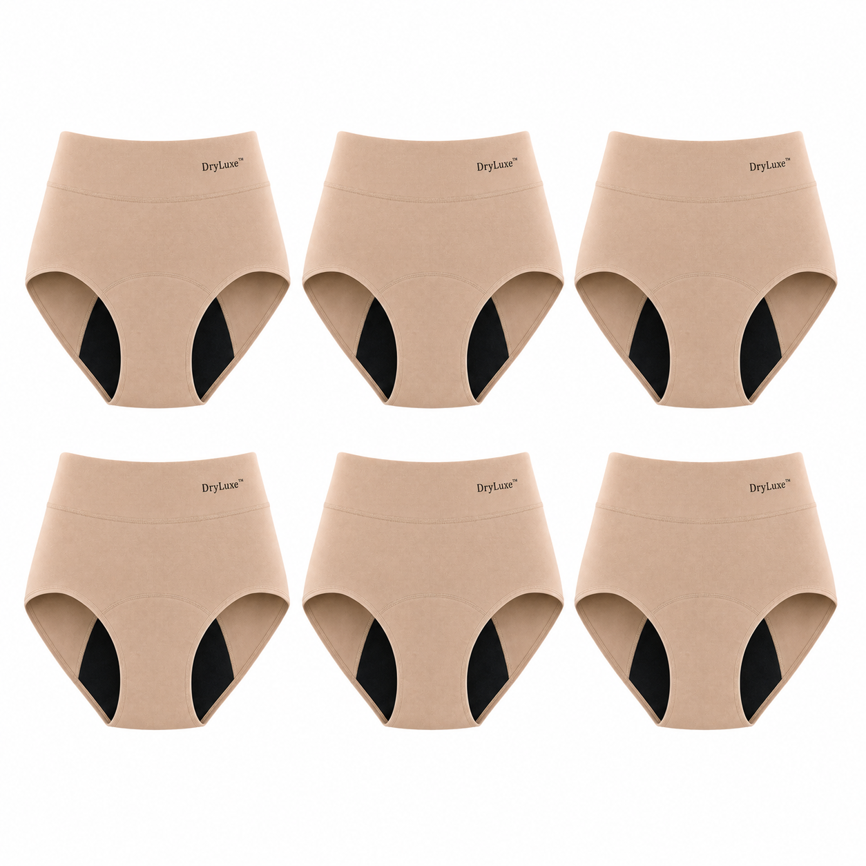 DryLuxe™ Culotte Anti-Fuite Invisible | Stoppez les fuites urinaires et restez au sec toute la journée !