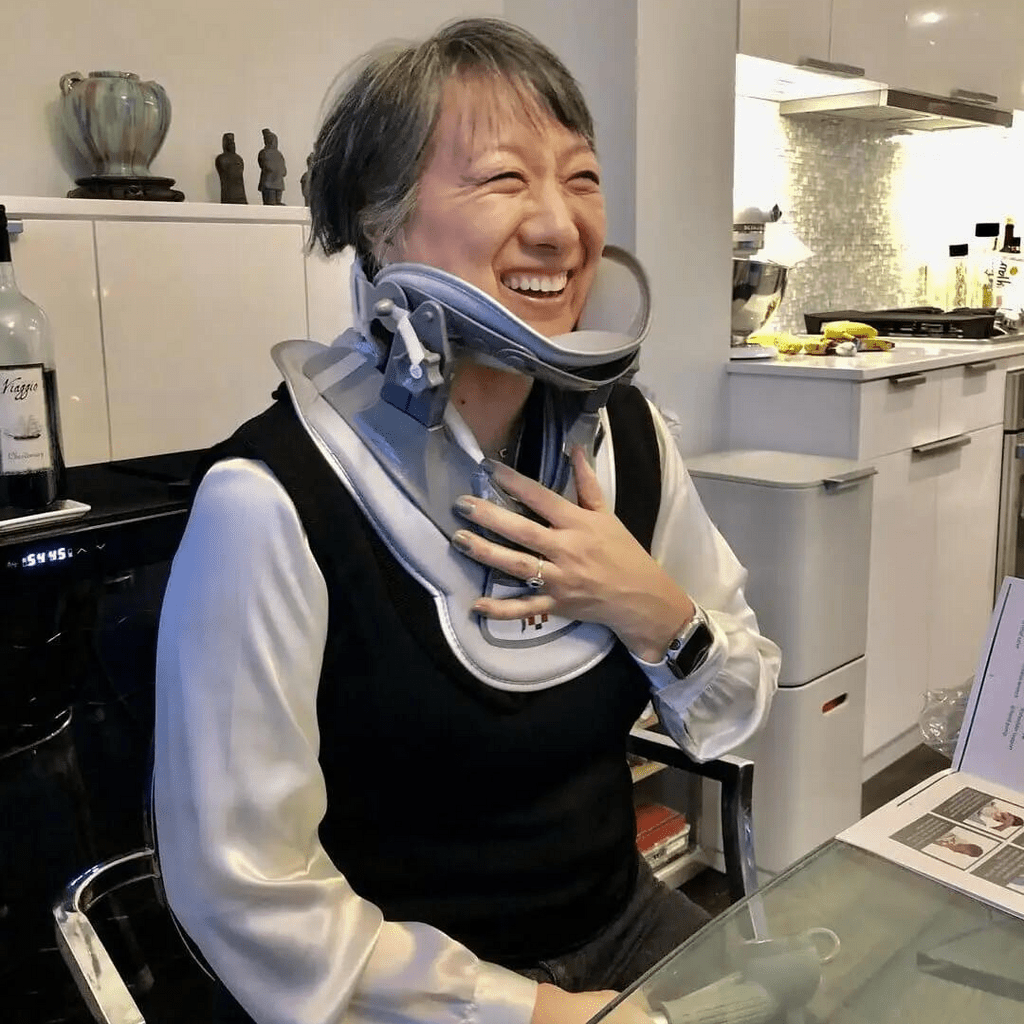 CERVIFLEX™ Appareil d’étirement cervical - Une journée entière sans douleur