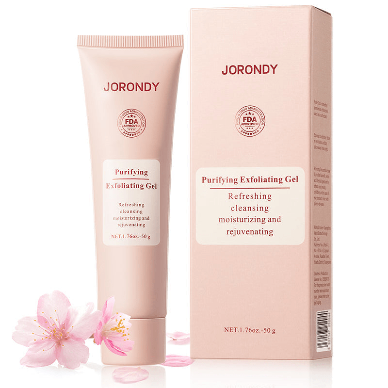 Jorondy™ Gel Exfoliant Purifiant pour la peau | Détoxifie et nettoie votre peau en 10 minutes!