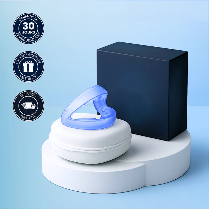Snoragon™ Appareil Buccal Anti-Ronflement | Stop les ronflements en un instant!
