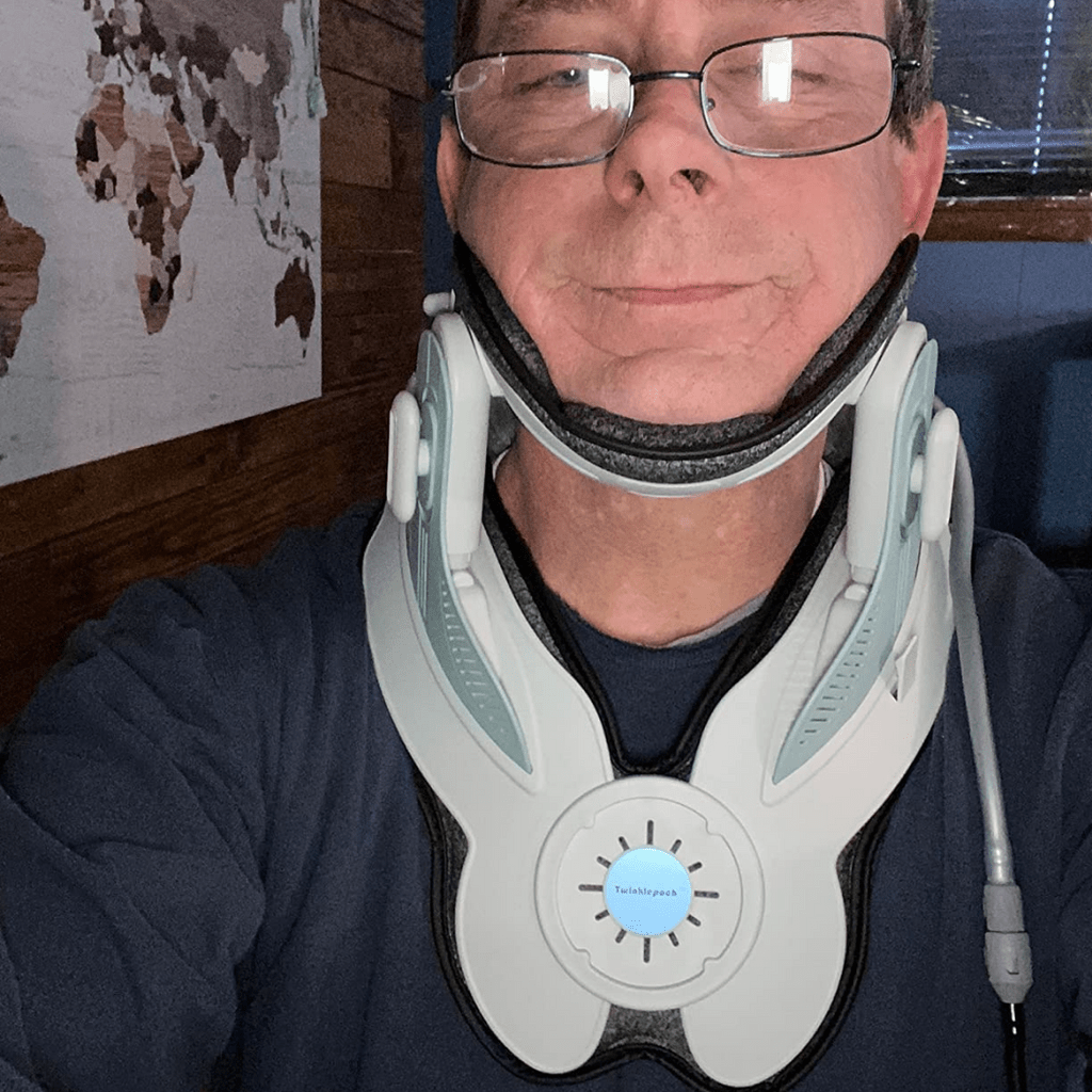 CERVIFLEX™ Appareil d’étirement cervical - Une journée entière sans douleur