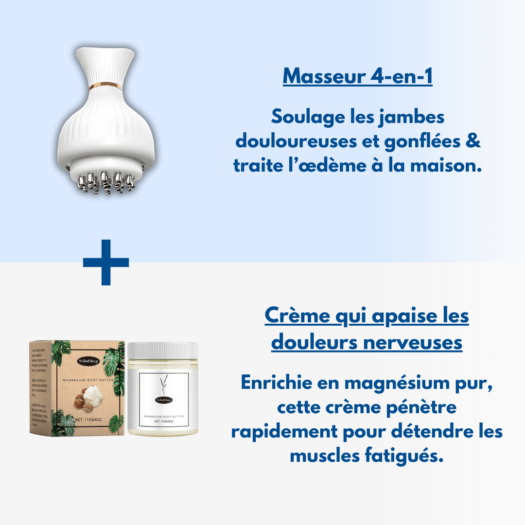 KinéPulse™ Masseur 4-en-1 qui soulage les douleurs neuropathiques