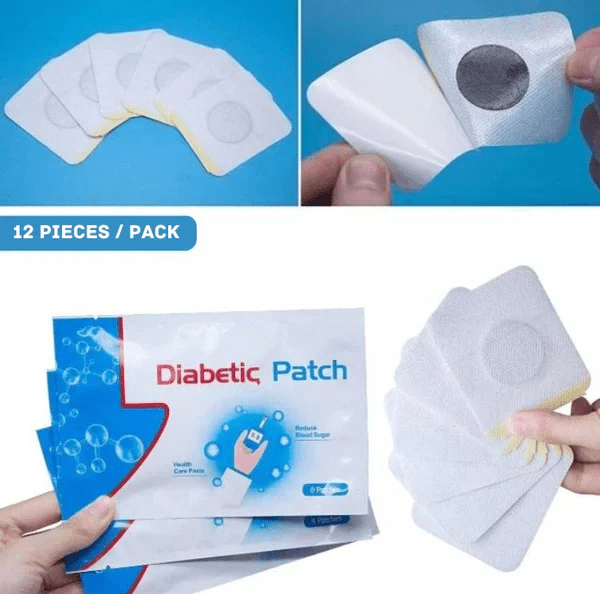 Patchs Anti-Diabète | Élimine l’excès de sucre dans le sang en 5 minutes!
