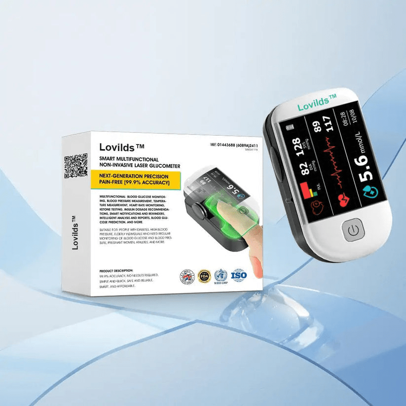 LOVILDS™ Glucomètre Laser | Dites Adieu à la Douleur des Piqûres au Doigt !