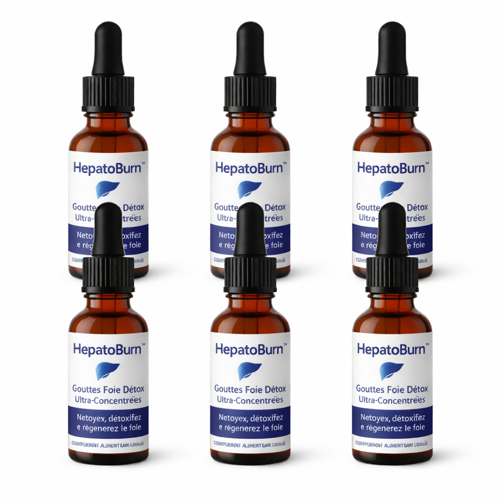 HepatoBurn™ Gouttes Foie Détox Ultra-Concentrées | Décrassez votre foie et déclenchez une perte de 5 kg en 7 jours !