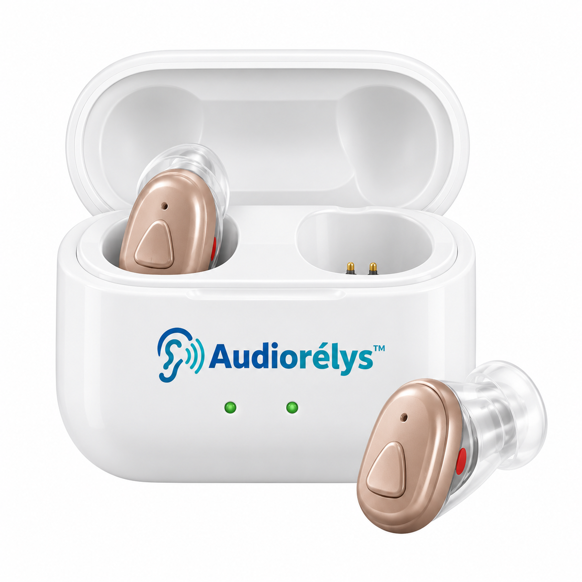 Audiorélys™ Appareil Auditif Invisible à Technologie TriCore | Entendez parfaitement en 3 secondes, sans aucun sifflement !