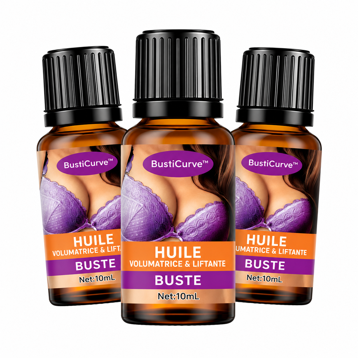 BustiCurve™ Huile Volumatrice & Liftante Buste | Galbez votre poitrine, raffermissez vos courbes et retrouvez un décolleté plus plein sans chirurgie !