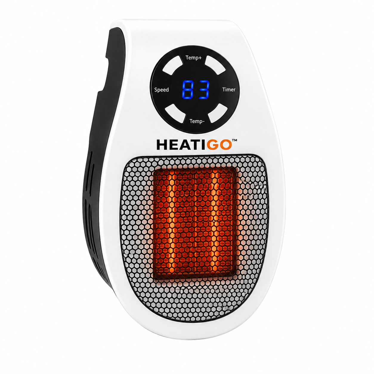 Heatigo™ Mini-Radiateur Turbo | Réchauffe une pièce glacée en 2 minutes – tout en divisant votre facture par 2!