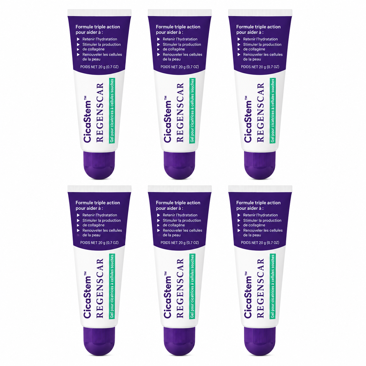 CicaStem™ Gel Cellules Souches Anti-Cicatrices | Effacez l’apparence des marques, brûlures et cicatrices en 1 à 2 semaines !