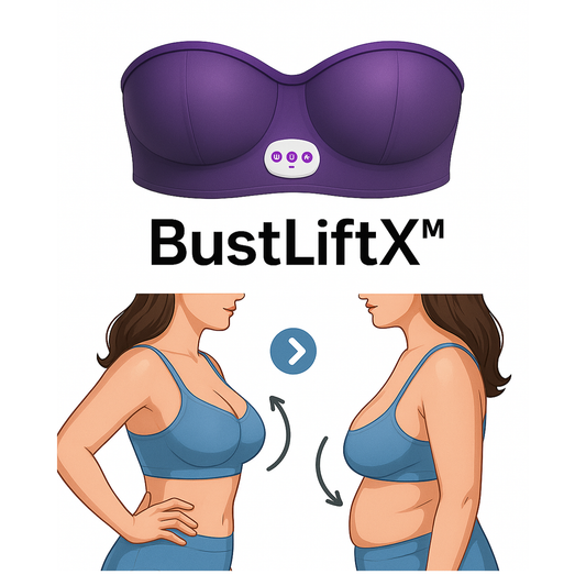 BustLiftX™ Soutien-Gorge Électro-Massant EMS | Gagnez 2 bonnets et raffermissez votre poitrine en 15 minutes!