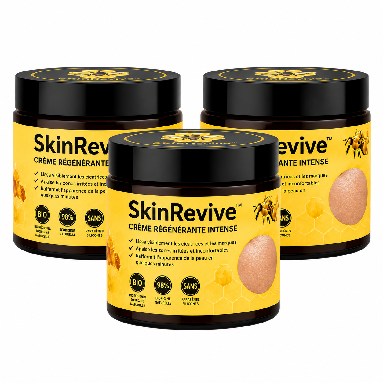 SkinRevive™ Crème Régénérante Intense | Répare et raffermit votre peau en 10 minutes !