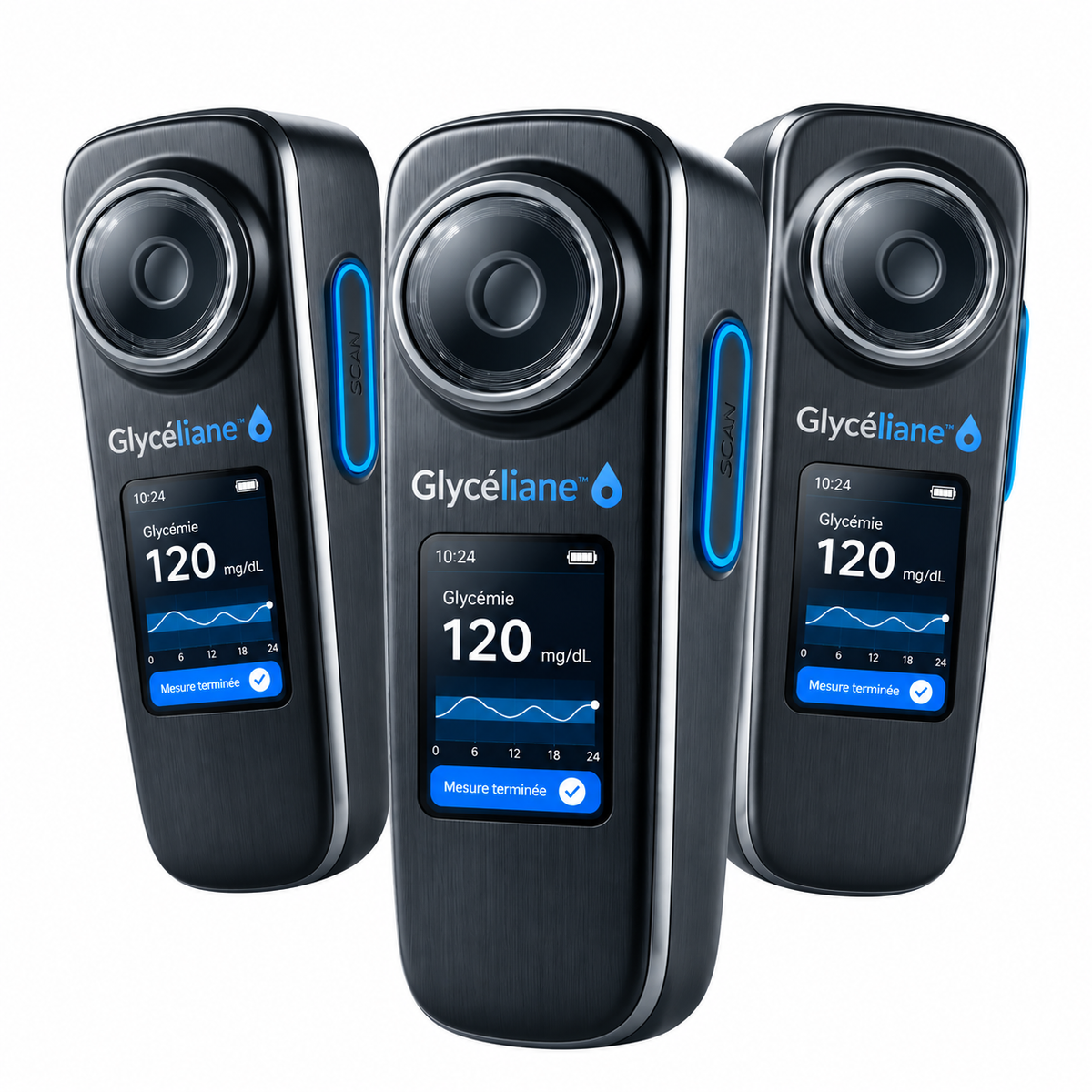 Glycéliane™ Moniteur de Glycémie Sans Piqûre | Surveillez votre glycémie sans douleur !