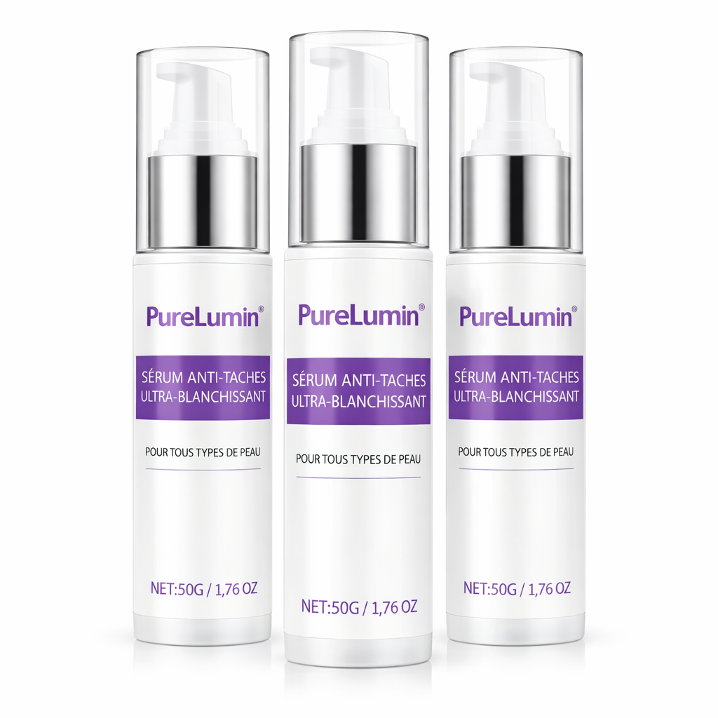 PureLumin™ Sérum Anti-Taches Ultra-Blanchissant | Effacez vos taches brunes et unifiez votre teint en 72 heures !
