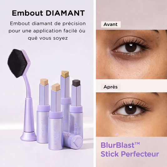 BlurBlast™ Stick Perfecteur | Efface boutons, pores et défauts en seulement 3 secondes !