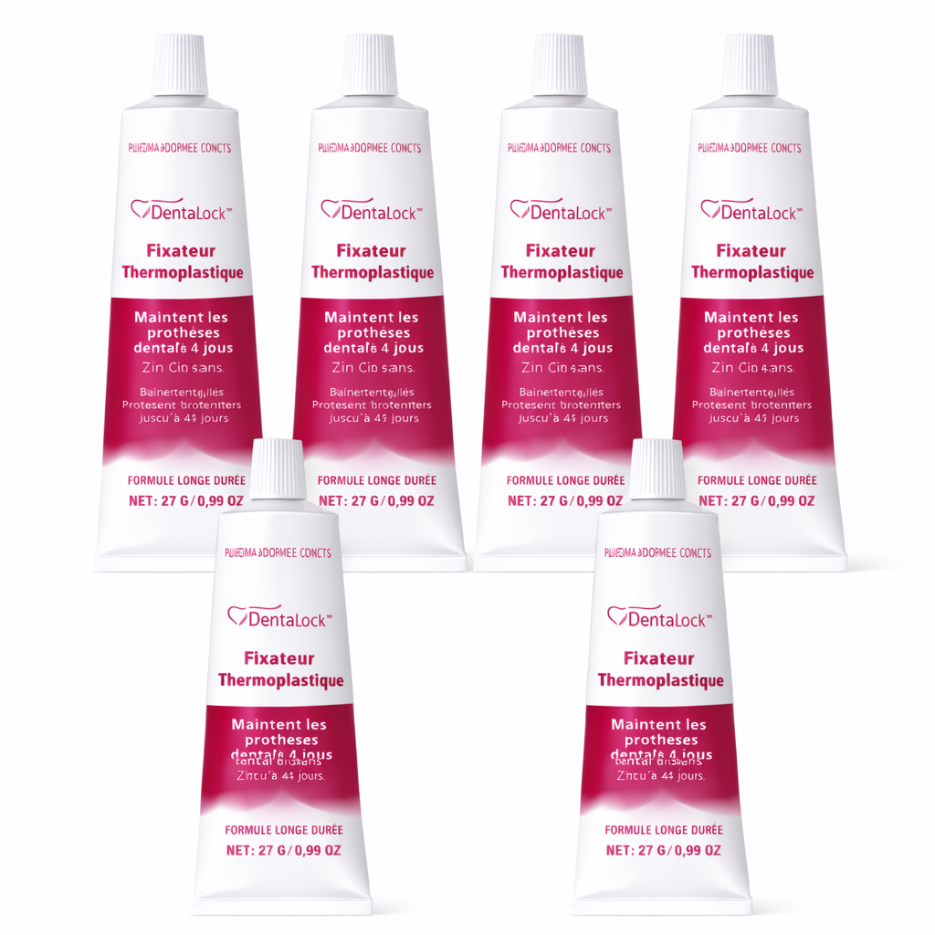DentaLock™ Fixateur Prothèse | Stabilisez vos dents et retrouvez confiance en 30 secondes !