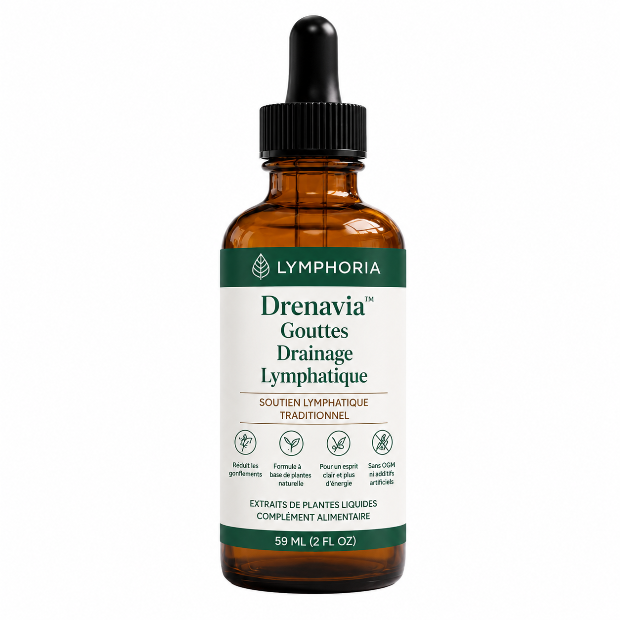 Drenavia™ Gouttes Drainage Lymphatique | Détoxifiez votre corps et dégonflez en quelques jours !