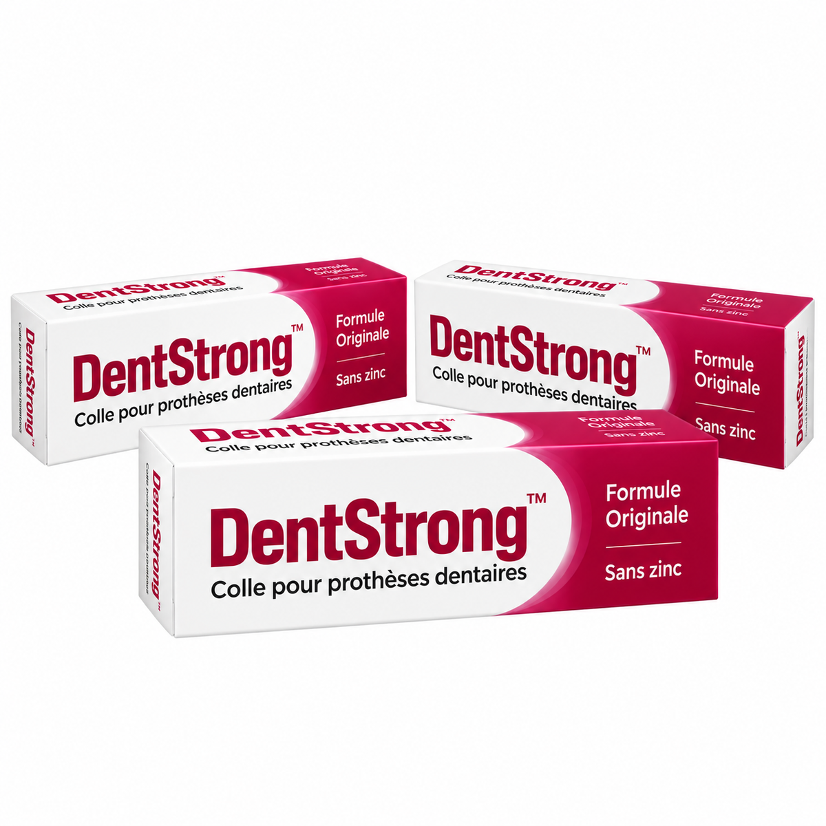 DentStrong™ Colle Prothèse Dentaire | Fixez votre dentier jusqu’à 4 jours, sans glissement ni irritation !