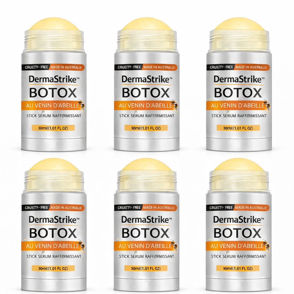 DermaStrike™ Stick Sérum Ultra-Raffermissant au Venin d’Abeille | Lisse les rides profondes et retend la peau en 5 minutes !
