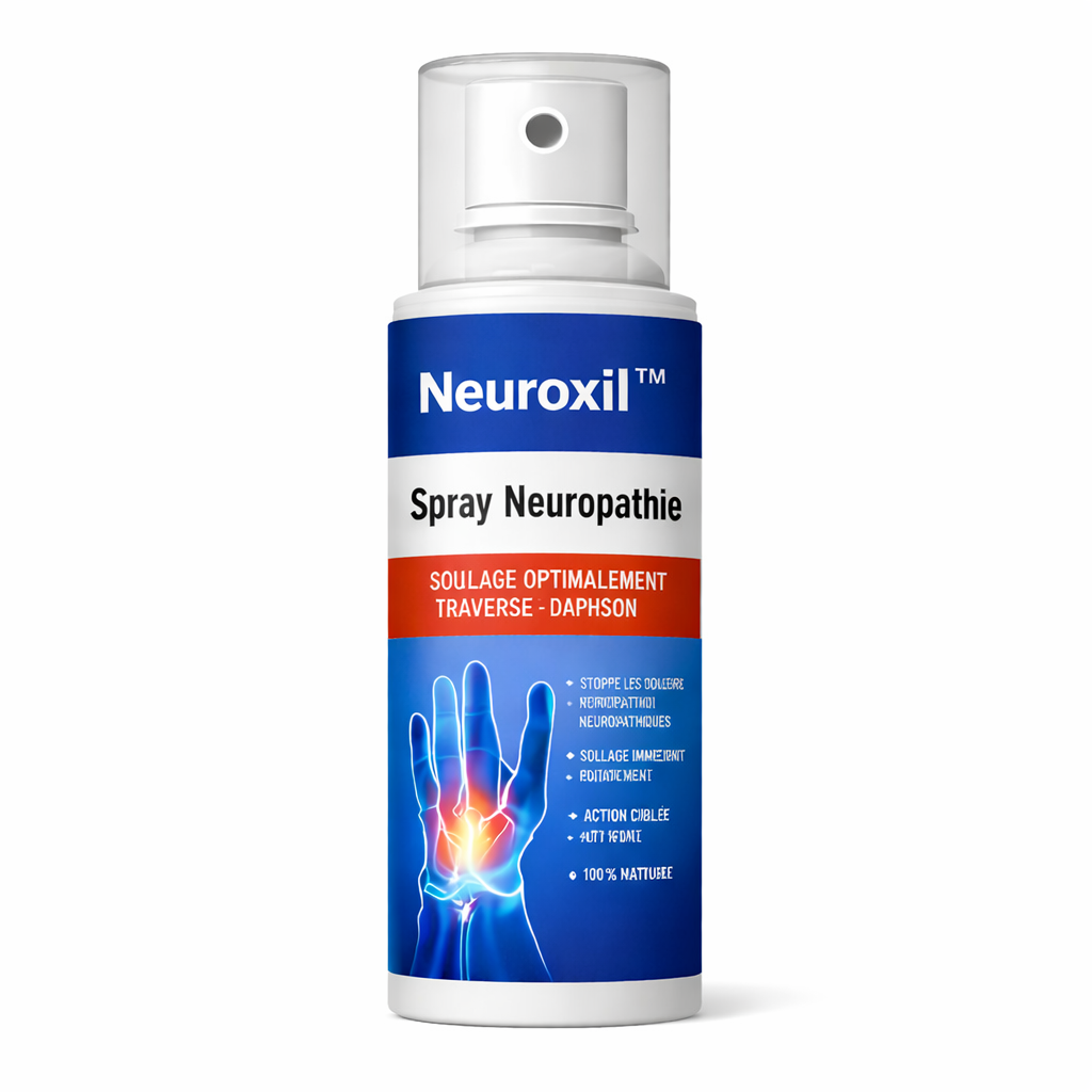 Neuroxil™ Spray Neuropathie | Stoppez picotements et engourdissements dès la première application !