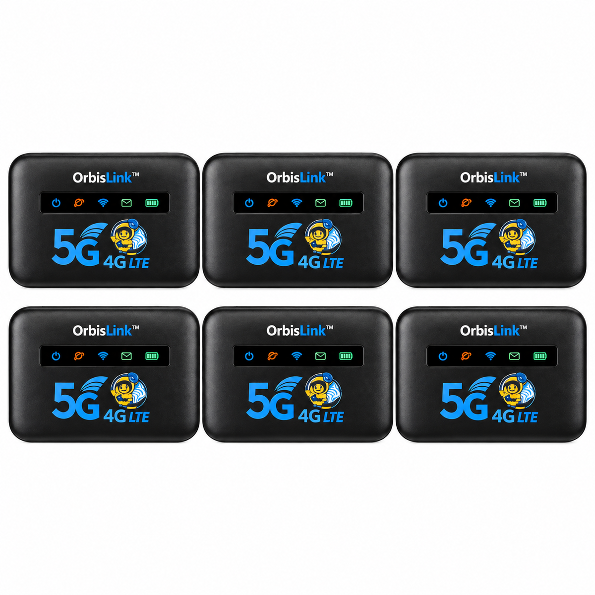OrbisLink™ Routeur Wi-Fi Mondial | Débloquez un internet ultra-rapide dans plus de 150 pays en moins de 5 secondes !
