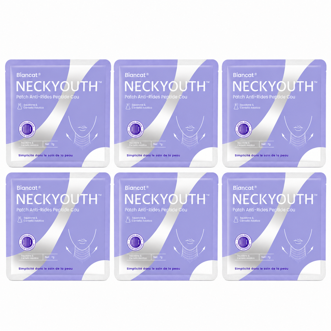 NeckYouth™ Patch Anti-Rides Cou | Lissez les rides et retendez la peau en 15 minutes !