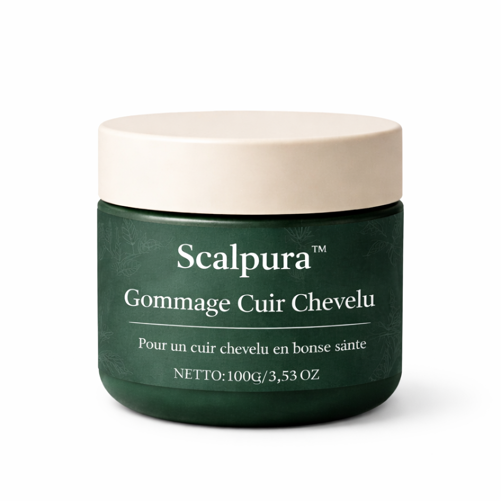 Scalpura™ Gommage Cuir Chevelu | Éliminez le psoriasis et les démangeaisons en quelques jours !