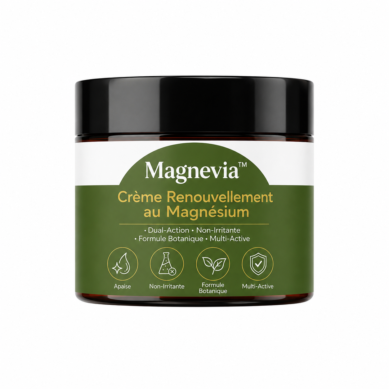 Magnevia™ Crème Renouvellement au Magnésium | Répare la peau, efface imperfections et apaise les plaques en 7 minutes !