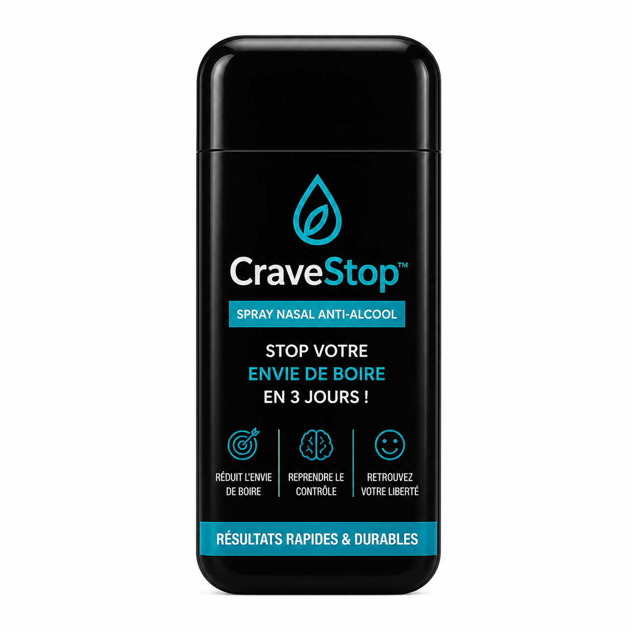 CraveStop™ Spray Nasal Anti-Alcool | Stop votre envie de boire en 3 jours !