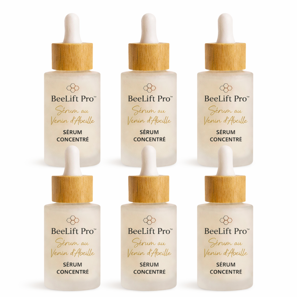 BeeLift Pro™ Sérum au Venin d’Abeille | Raffermit la peau et atténue les rides en 17 minutes !