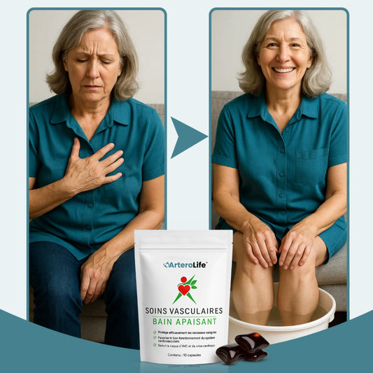 CardioSoak™ Perles de Bain pour Pieds | Réduit le risque de crise cardiaque de 90%!
