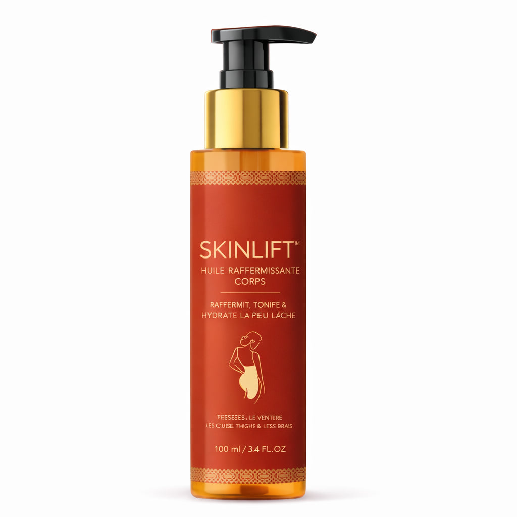 LiftSkin™ Huile pour le corps | Obtenez une peau 98 % plus ferme en seulement 24 heures !