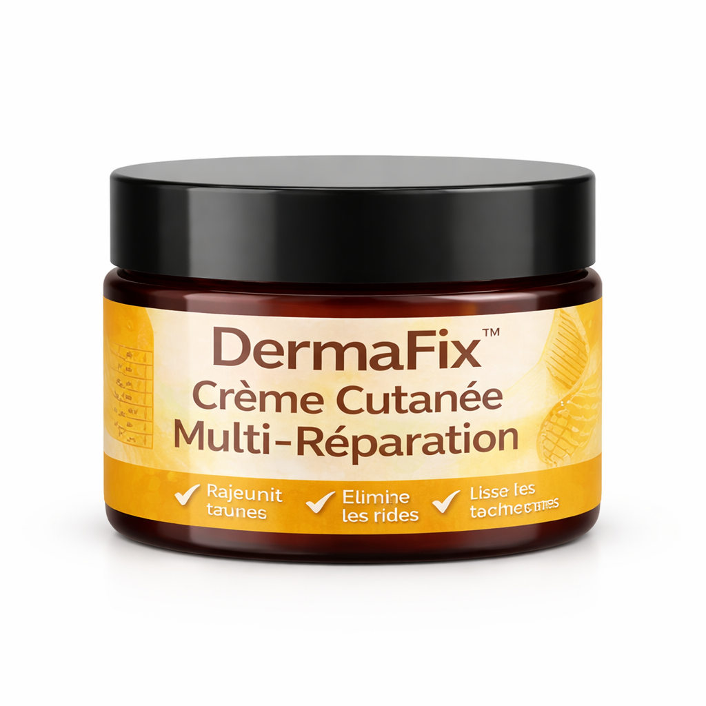 DermaFix™ Crème Cutanée Multi-Réparation | Efface imperfections, cicatrices et plaques dès les premières minutes !