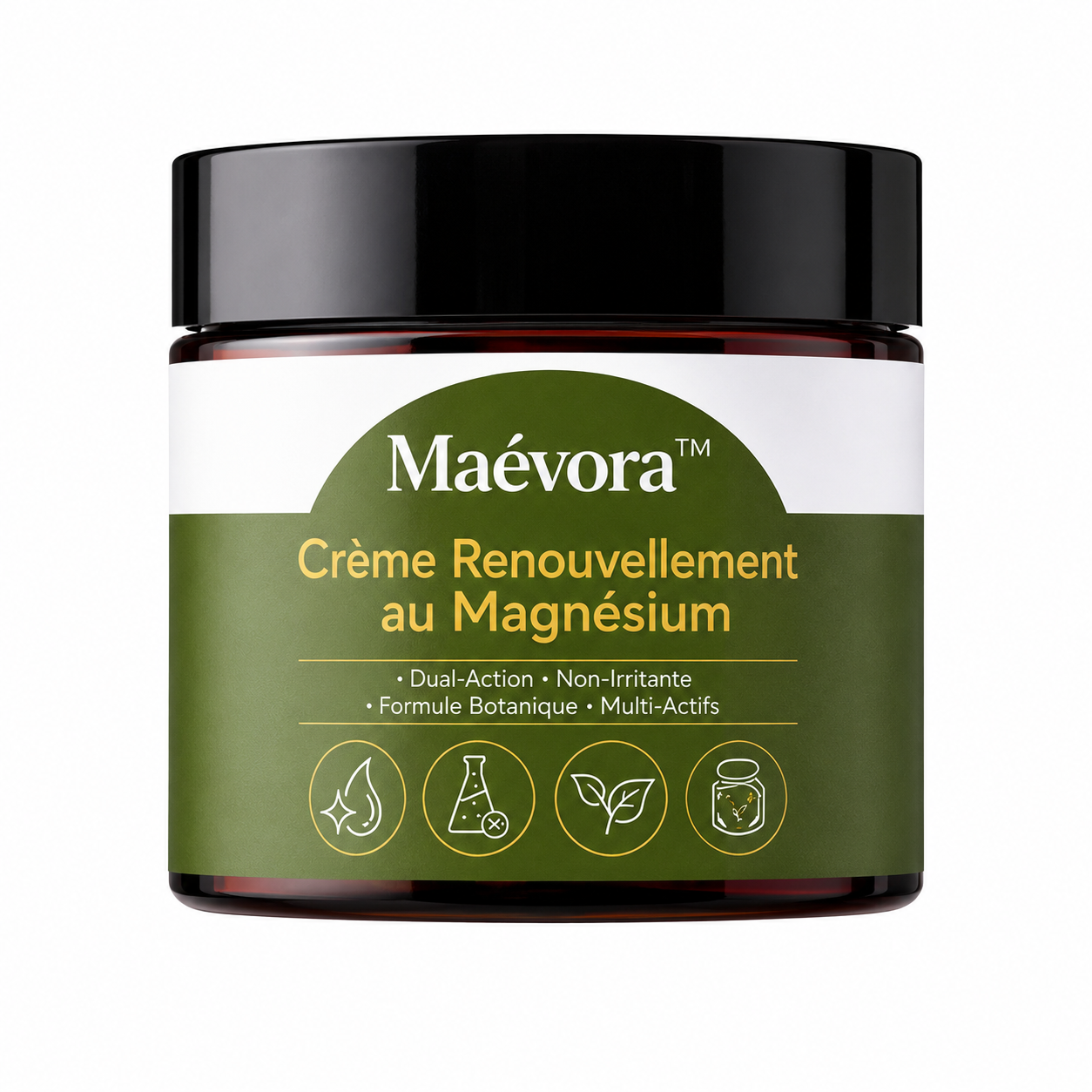 Maévora™ Crème Renouvellement au Magnésium | Répare la peau, efface imperfections et apaise les plaques en 7 minutes !
