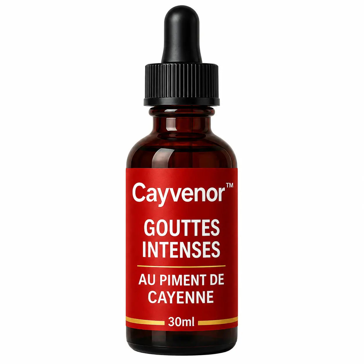 Cayvenor™ Gouttes Intenses au Piment de Cayenne | Retrouvez une érection en 3 minutes chrono !